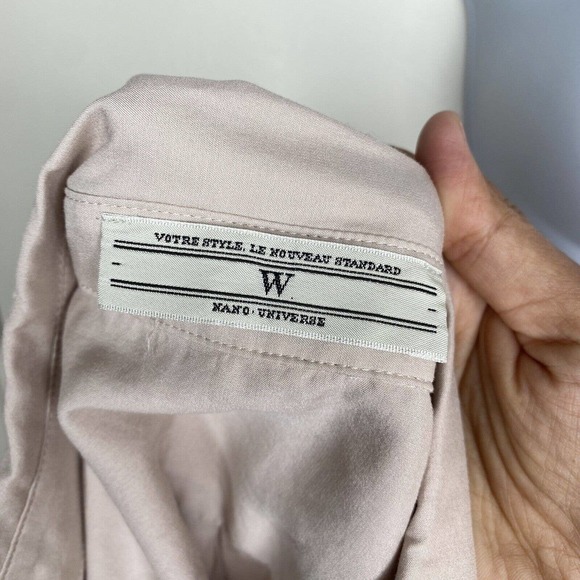 Nano Universe Womens Blouse Size F Made In Japan - Picture 11 of 11